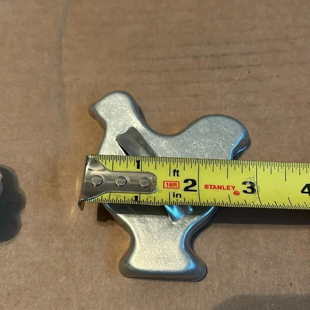 Vintage Animal Cookie Cutters, Lion, Hen, Fish